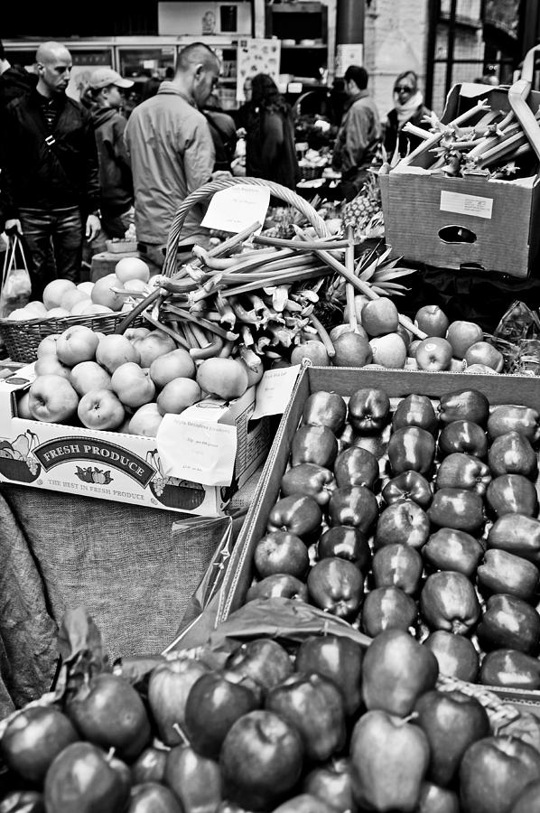 Shoppers in Londons Borough Market Photograph by Alphotographic