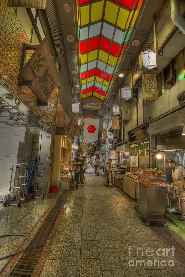 Shopping in Kyoto Photograph by David Bearden