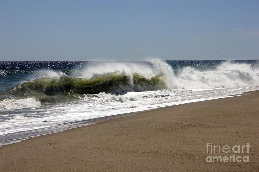 Shore break Photograph by Jim Gillen
