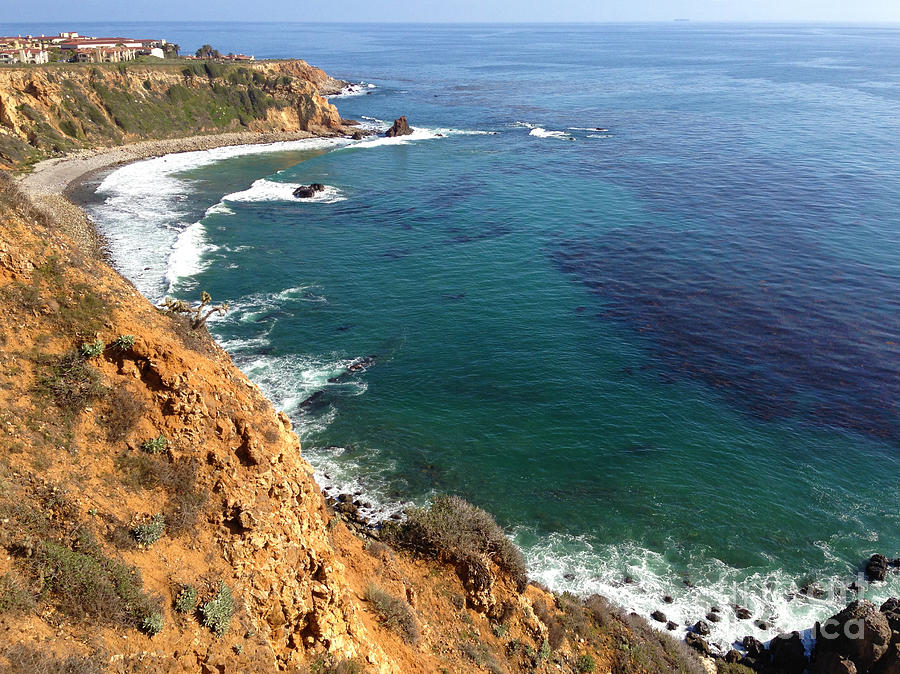 Shore line of Palos Verdes Photograph by Micah May