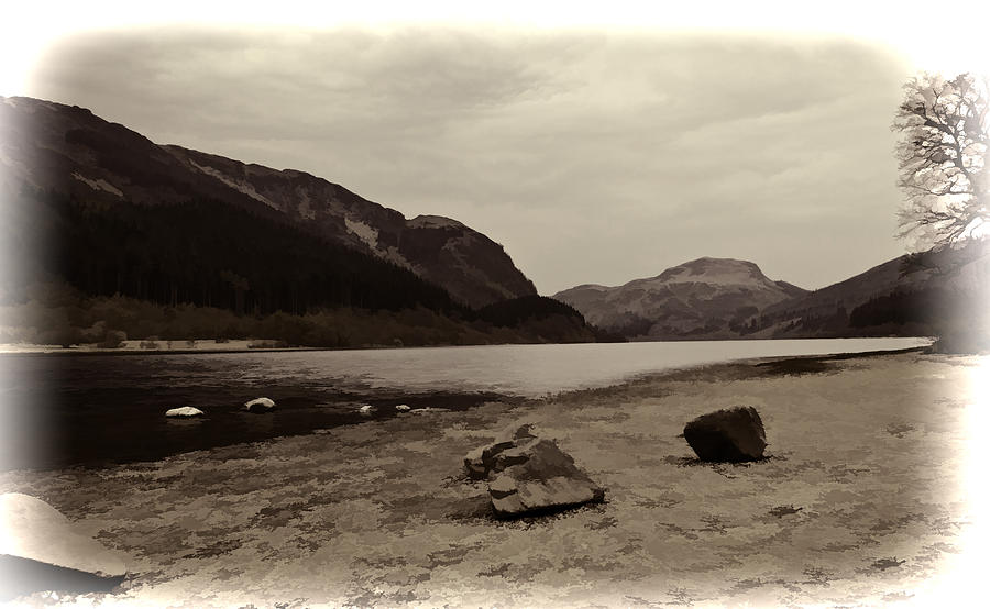 Shore Of A Loch In The Scottish Highlands Photograph