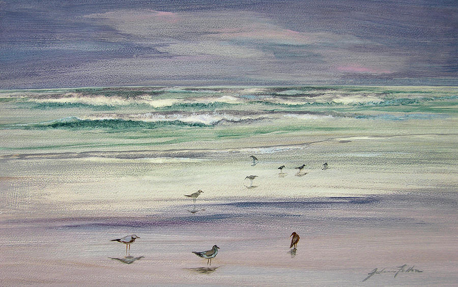 Shoreline Birds III by Julianne Felton Shoreline Birds III by Julianne Felton