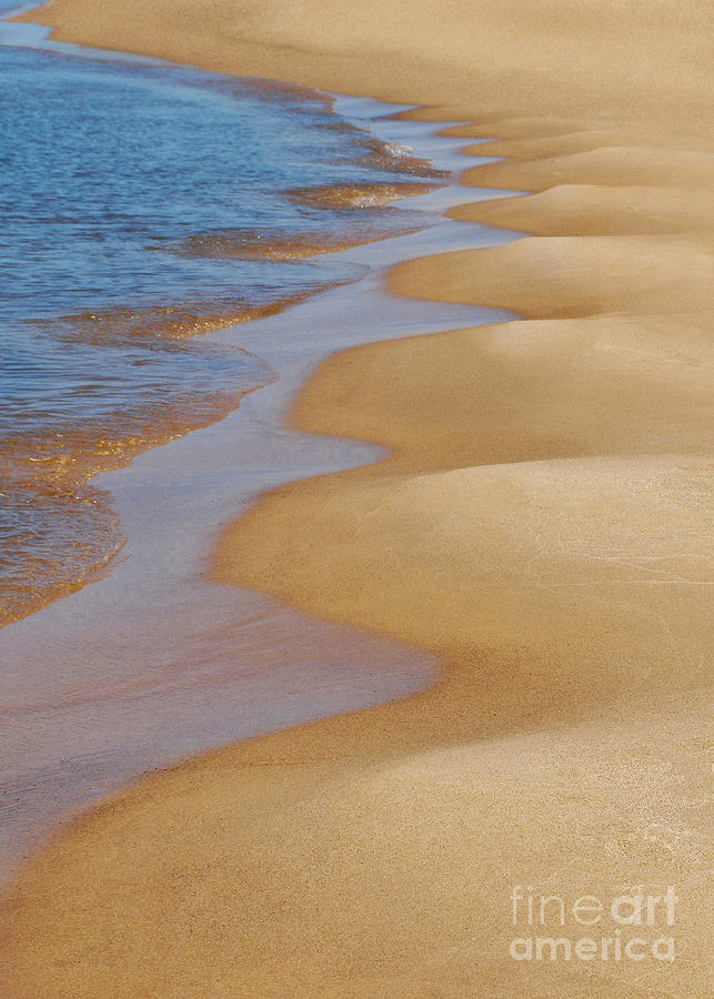 Shoreline Wavy Photograph by Kathi Mirto Shoreline Wavy Photograph by Kathi Mirto