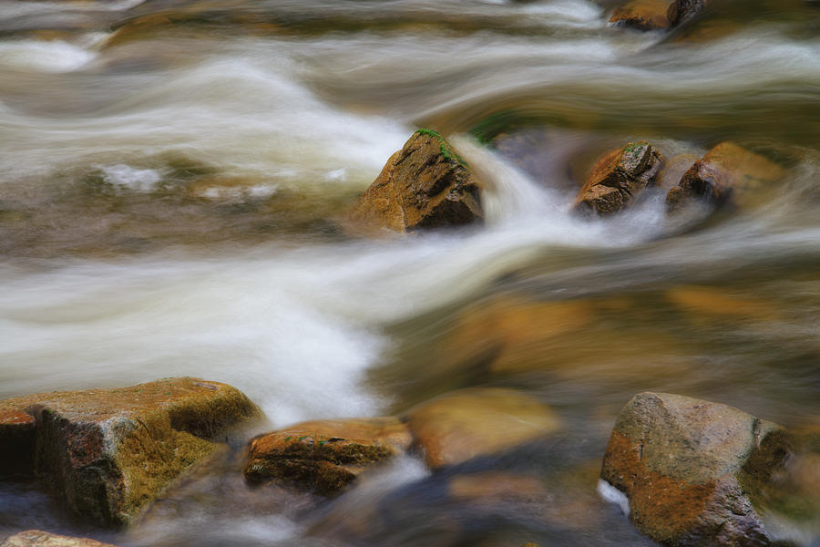 Shorts Creek Flow Photograph by Allan Van Gasbeck