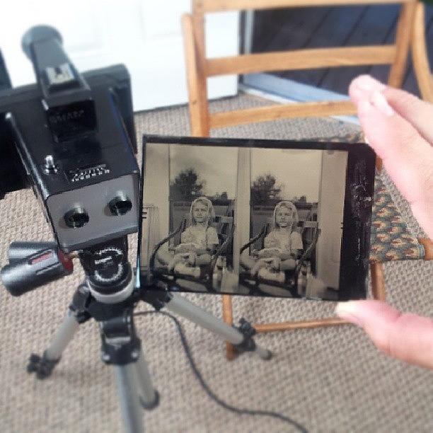 Vintage Photograph - Shot Of The Plate With The Camera by Chris Morgan Vintage Photograph - Shot Of The Plate With The Camera by Chris Morgan