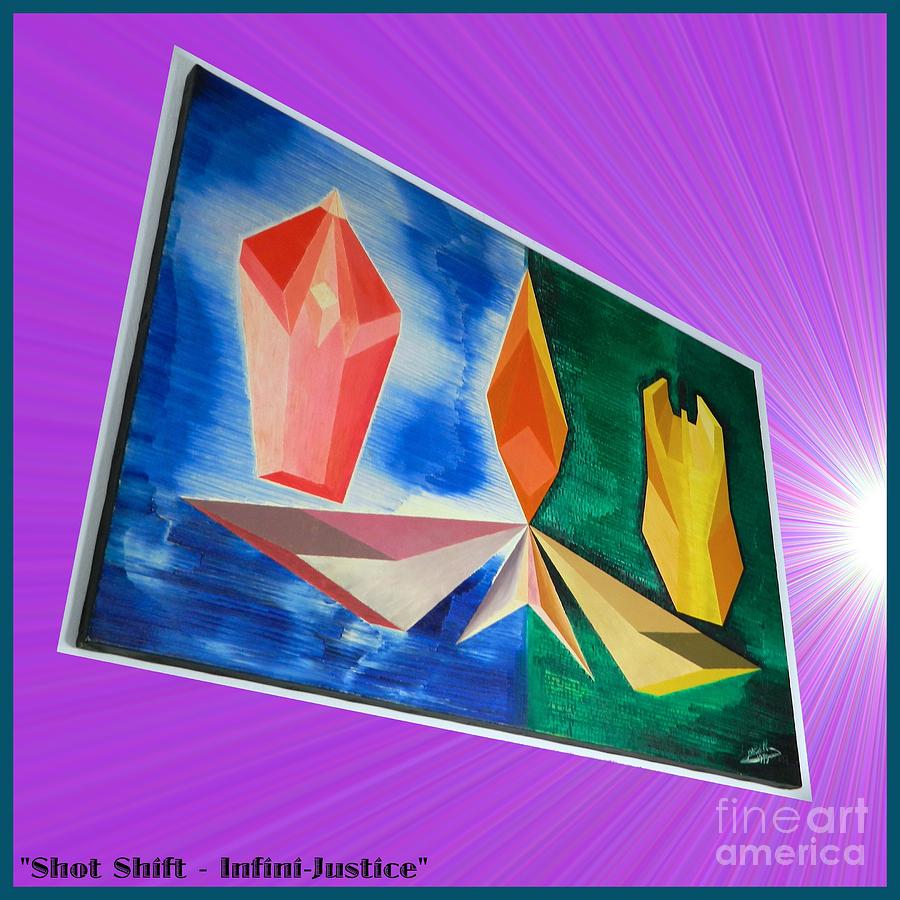 Shot Painting - Shot Shift - Infini-justice Variant by Michael Bellon Shot Painting - Shot Shift - Infini-justice Variant by Michael Bellon
