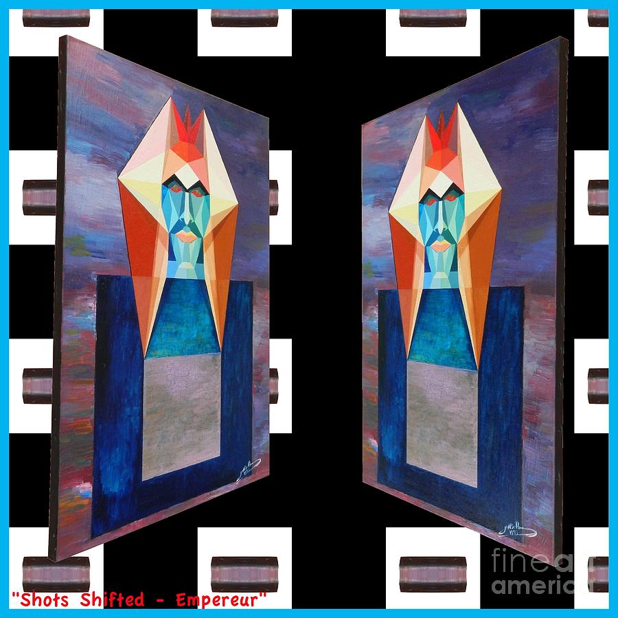 Shot Painting - Shots Shifted - Empereur Variant by Michael Bellon Shot Painting - Shots Shifted - Empereur Variant by Michael Bellon