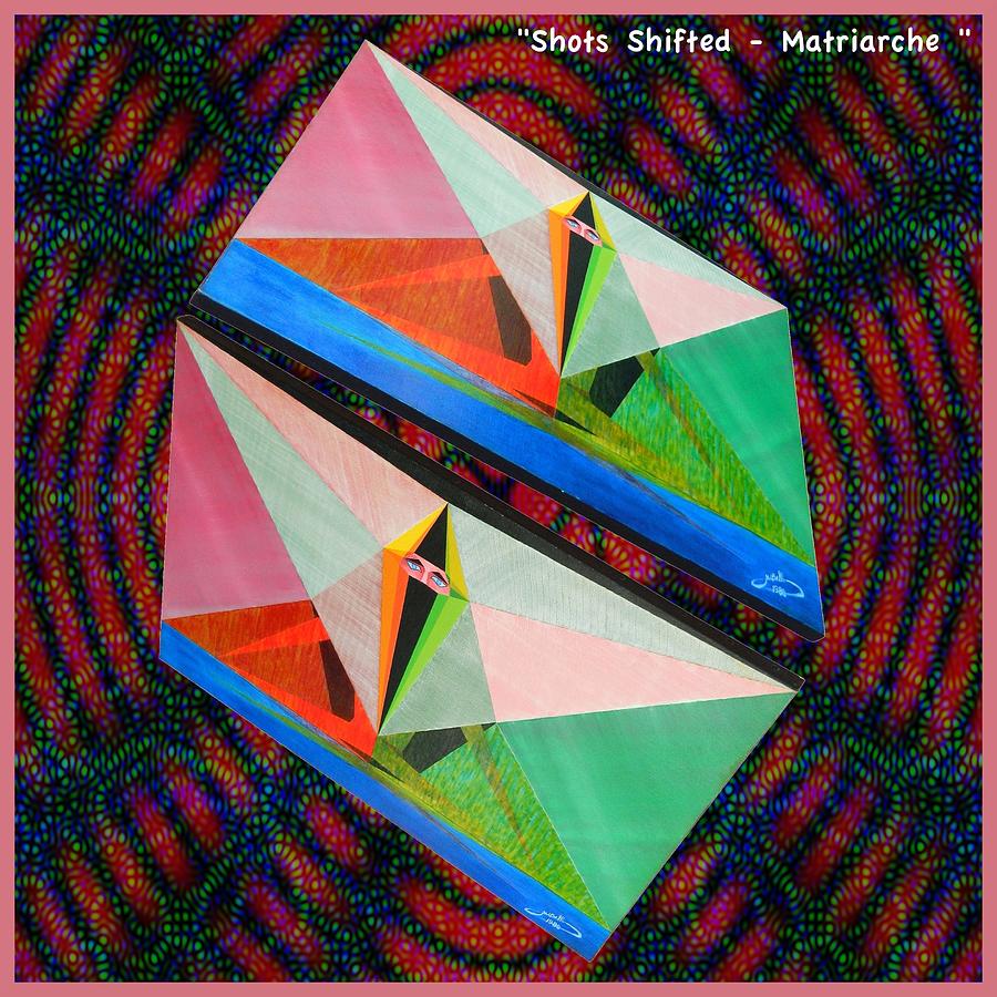 Shot Painting - Shots Shifted - Matriarche Variant by Michael Bellon Shot Painting - Shots Shifted - Matriarche Variant by Michael Bellon