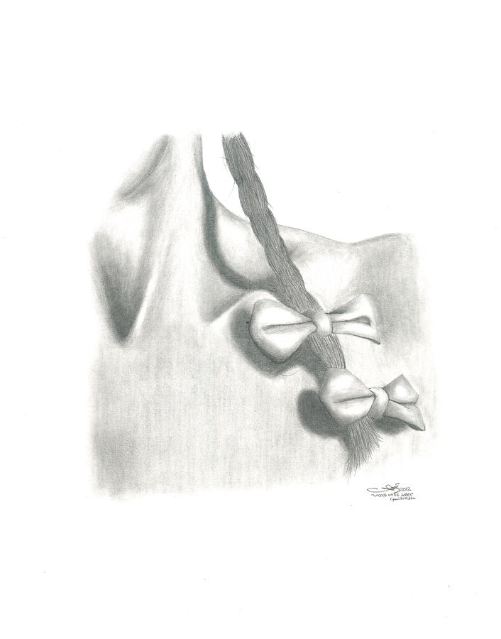 Nude Drawing - Shoulder by Tony Johnson