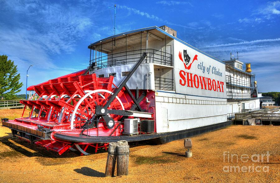 Showboat Big Wheel Photograph by Mel Steinhauer