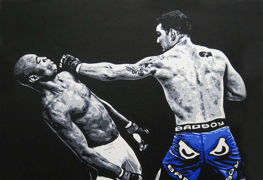 Mma Painting - Showboat Fail by Geo Thomson