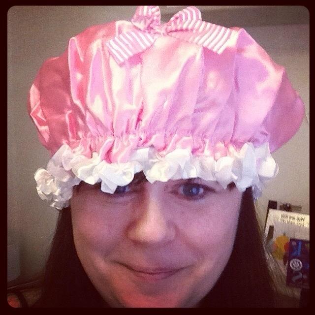 Shower Cap Awesomeness! Photograph by Tori King