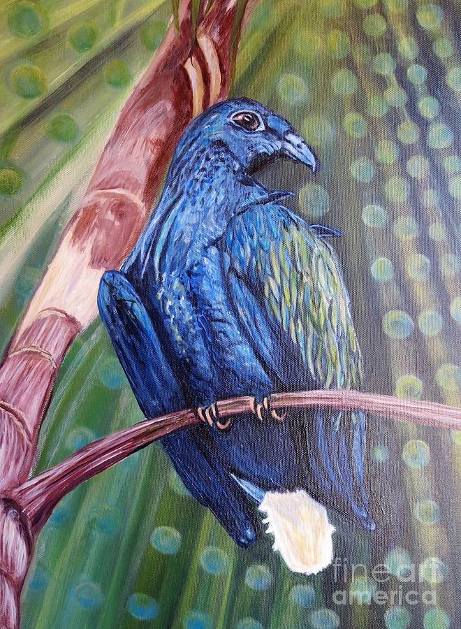 Showered with the Light of His Creation Cropped Painting by Kimberlee Baxter
