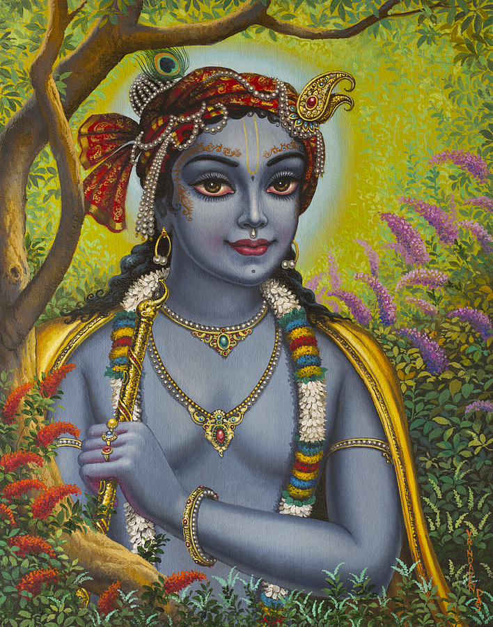 Shree Krishna Painting by Vrindavan Das