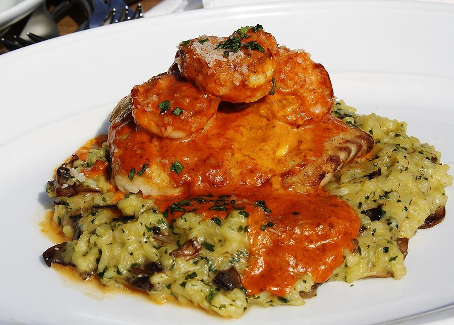 Shrimp And Lobster Risotto Photograph By Paulette Thomas - Pixels