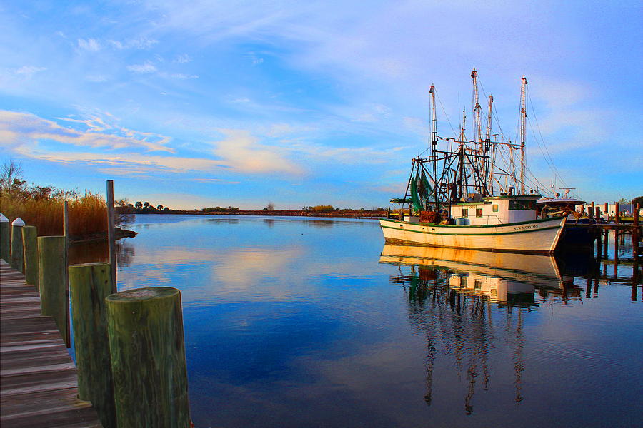 Shrimp boat at Joe Patti Seafood. Photograph by John Henry Baird