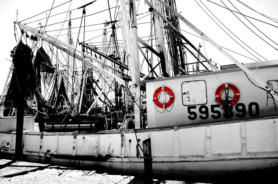 Shrimp Boat Photograph by Kevin Cable