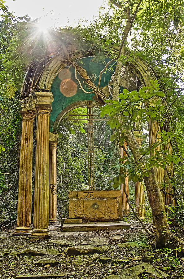 Shrine Chapel Ruins of St. Marys College Ellicott City Photograph by SCB Captures