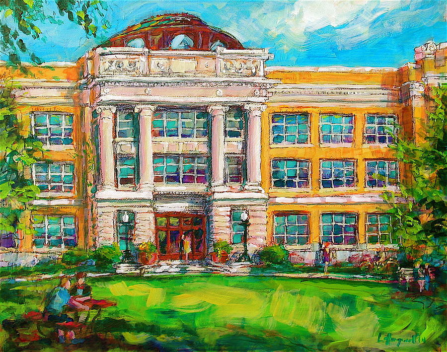 SHS Pride Painting by Les Leffingwell