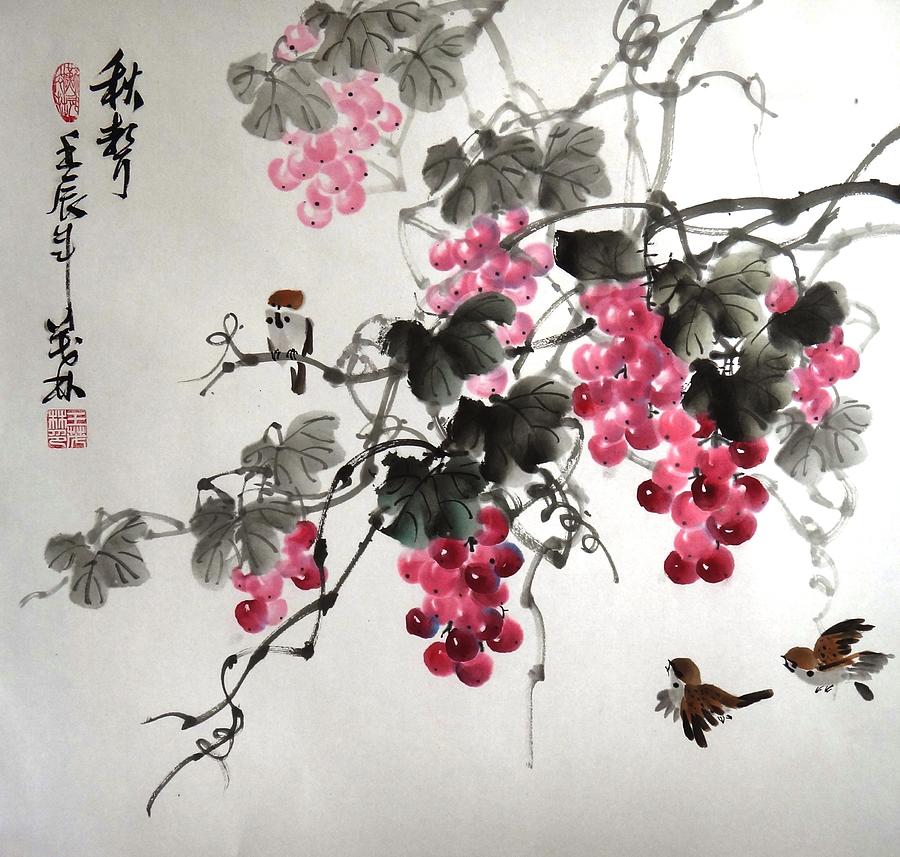 Shusei No. 2 Painting by Mao Lin Wang