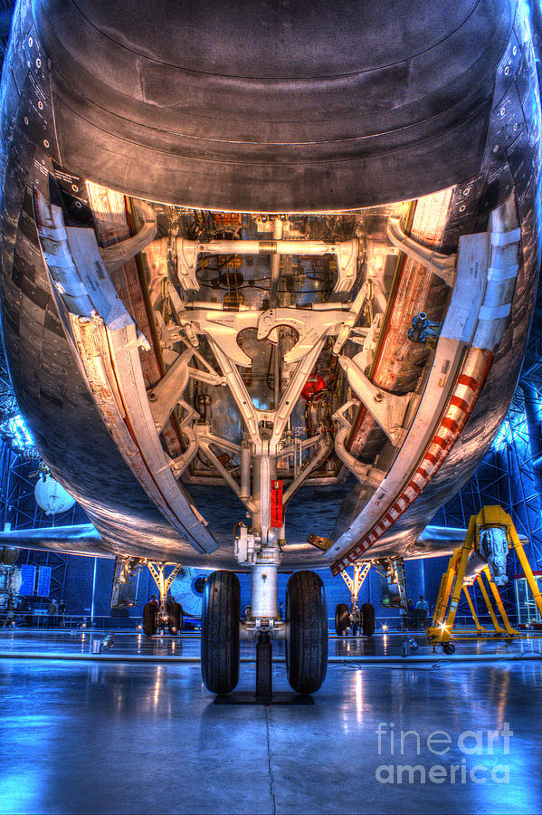 Shuttle Discovery Nose Gear and Bay Photograph by ELDavis Photography
