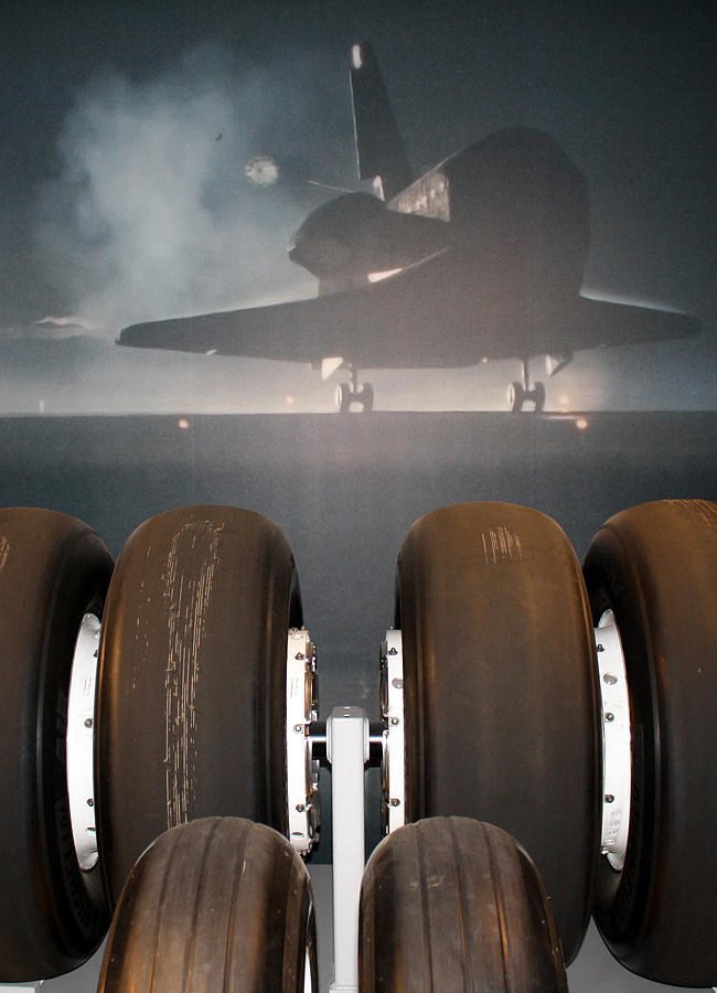 Shuttle Tires Photograph by David Nicholls