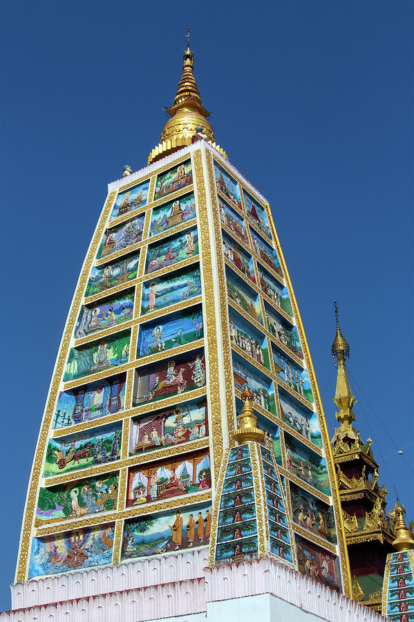 Shwedagon Pagoda Complex - Yangon - Photograph by Steve Allen