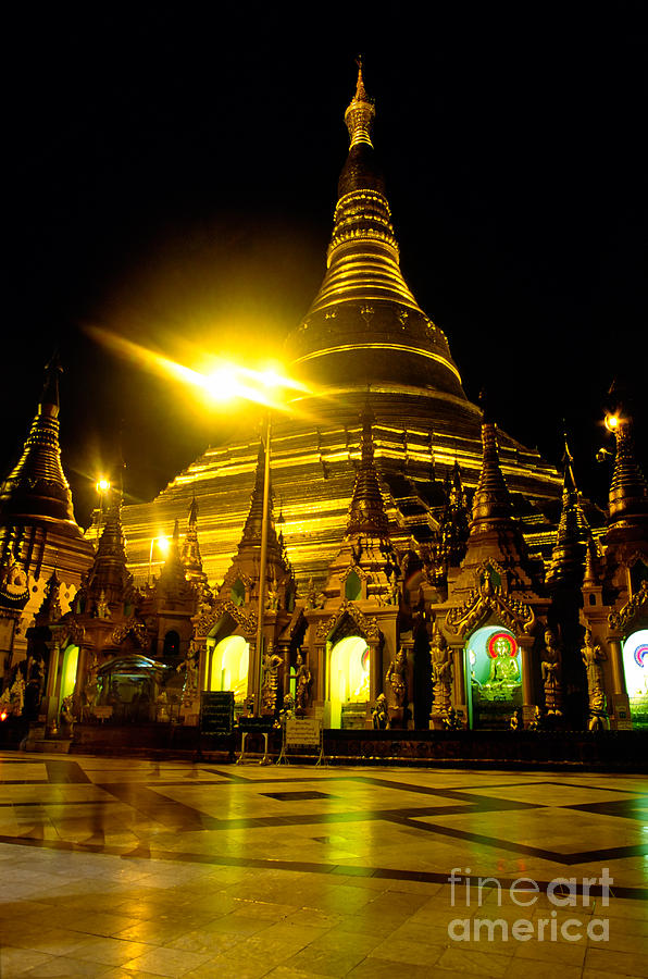 Shwedagon Paya - Yangoon Photograph by Luciano Mortula