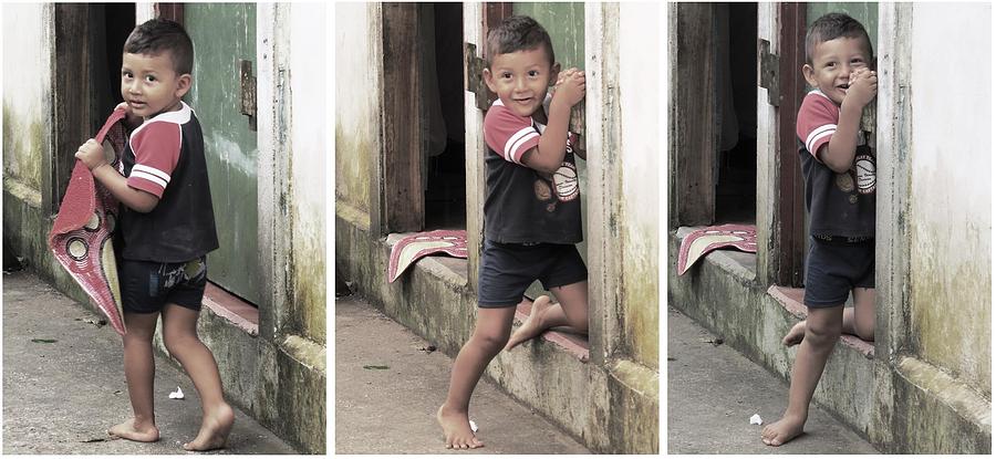 Costa Rica Photograph - Shy Boy by Nina Donner