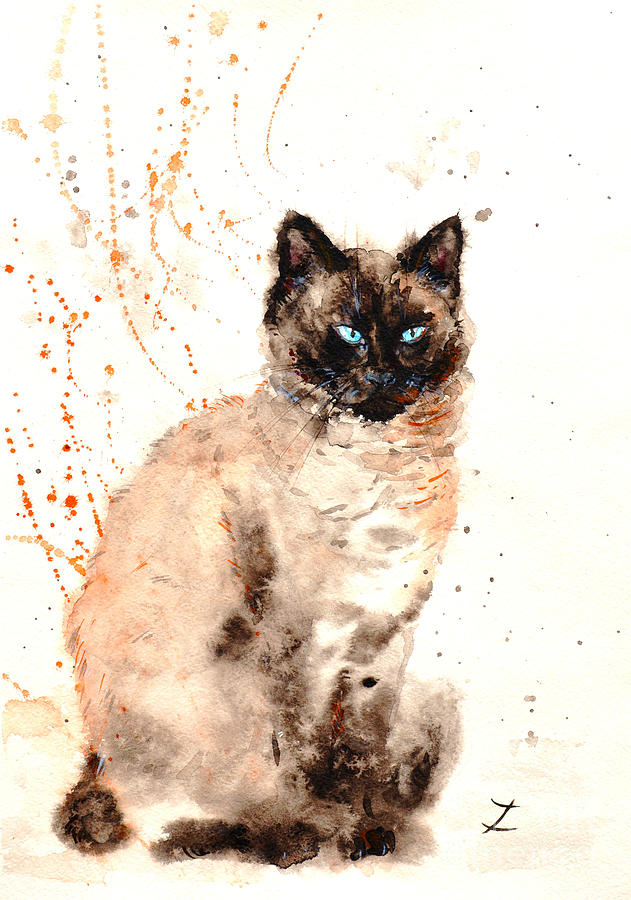 Siamese Beauty Painting