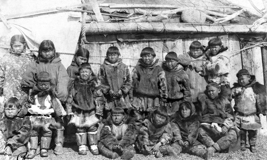 Siberia Eskimos, C1897 Photograph by Granger