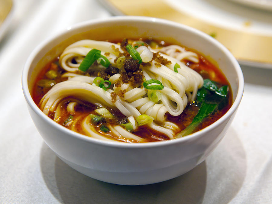 Sichuan spicy noodle Photograph by DigiPub