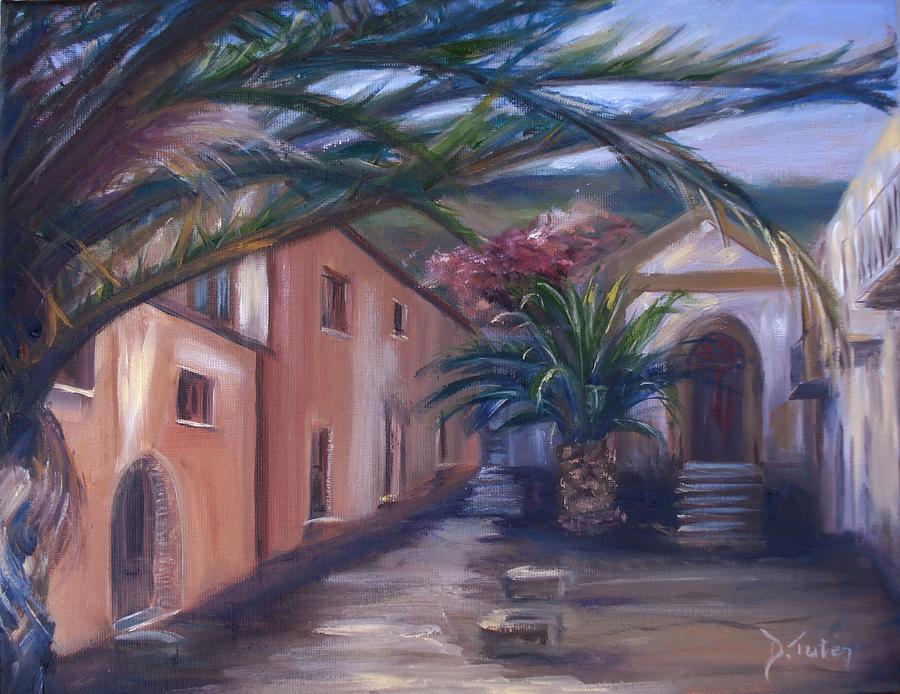 Sicilian Nunnery II Painting by Donna Tuten