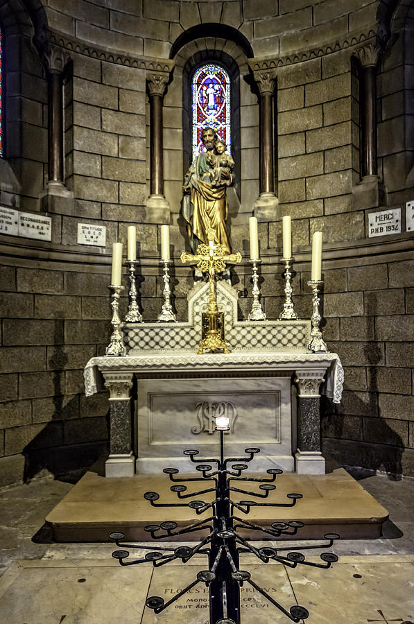 Side Altar Photograph by Maria Coulson
