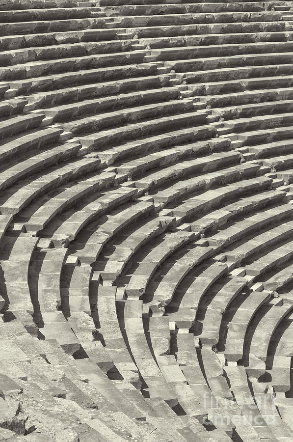 Side Amphitheatre 01 Photograph by Antony McAulay