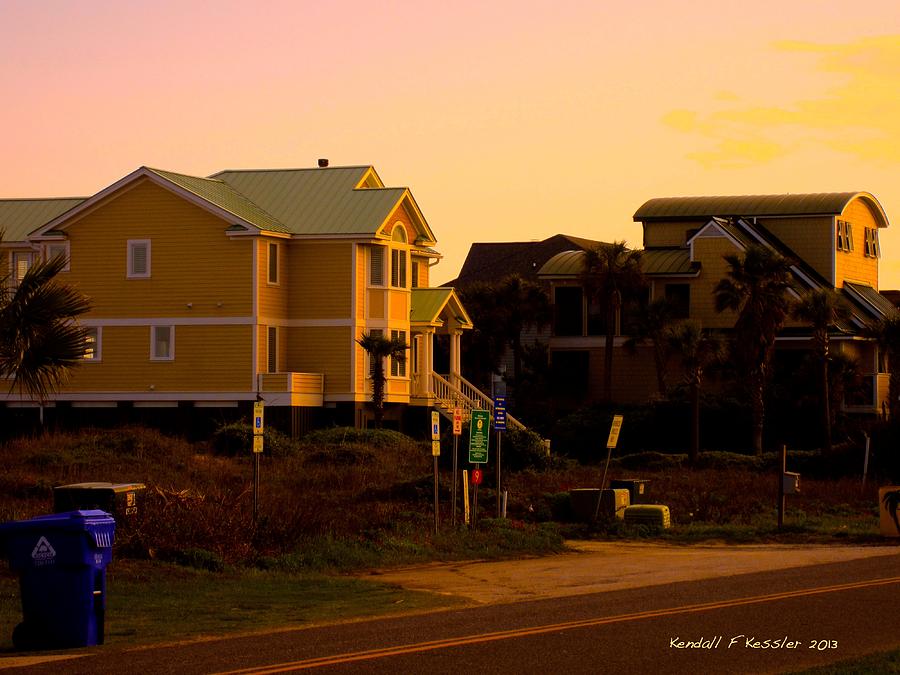 Side by Side at Isle of Palms Photograph by Kendall Kessler