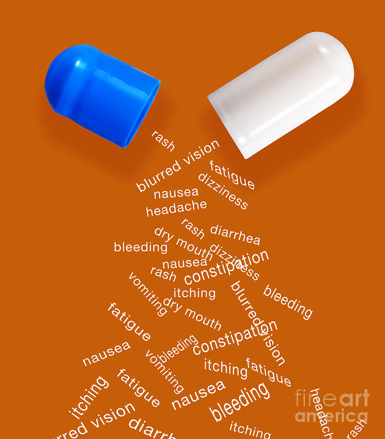 Side Effects Of Medication Photograph by Monica Schroeder