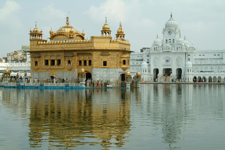 Side view Golden Temple Photograph by Devinder Sangha - Fine Art America