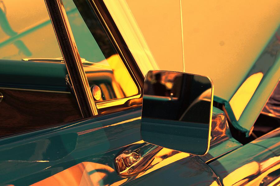 Transportation Digital Art - Side View Mirror by Audreen Gieger