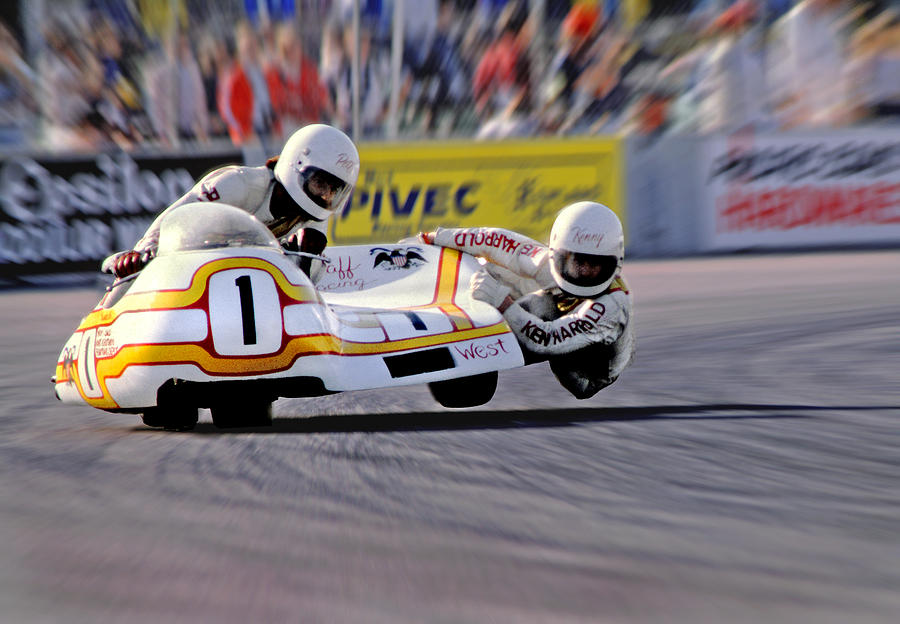 Sidecar Racers Photograph by Mike Flynn