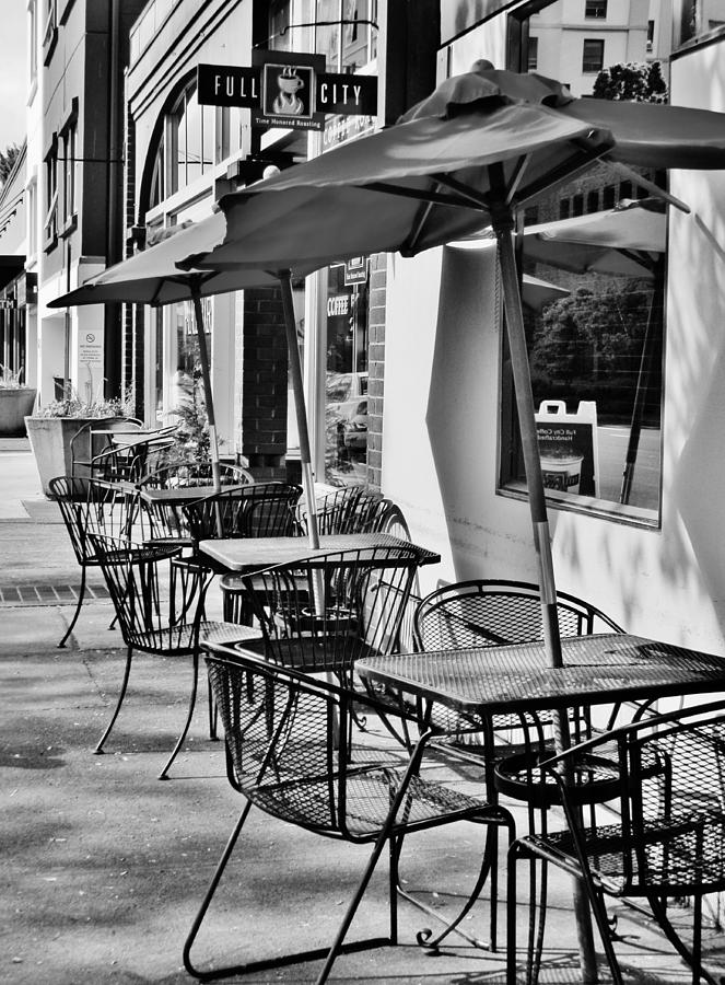 Sidewalk Cafe Photograph by VLee Watson