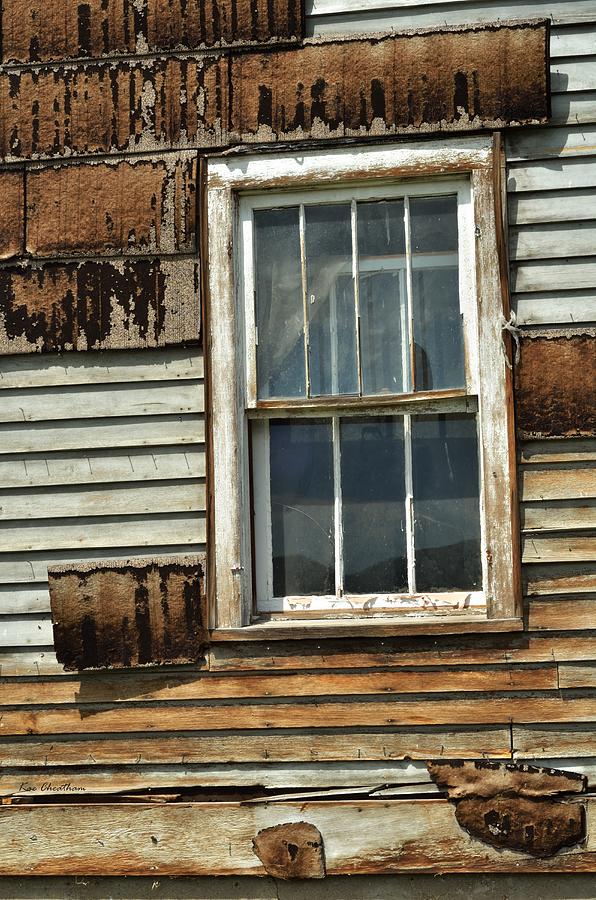 Siding Remnants and Window Photograph by Kae Cheatham