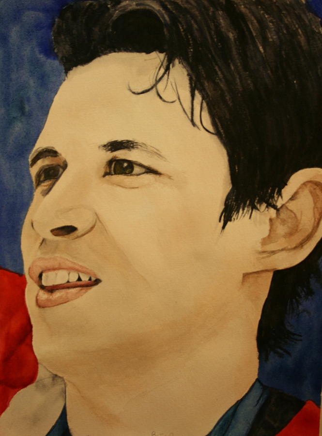 Sidney Crosby Painting by Betty-Anne McDonald