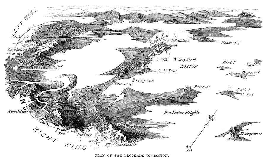 Siege Of Boston, 1775-1776 Photograph by Granger