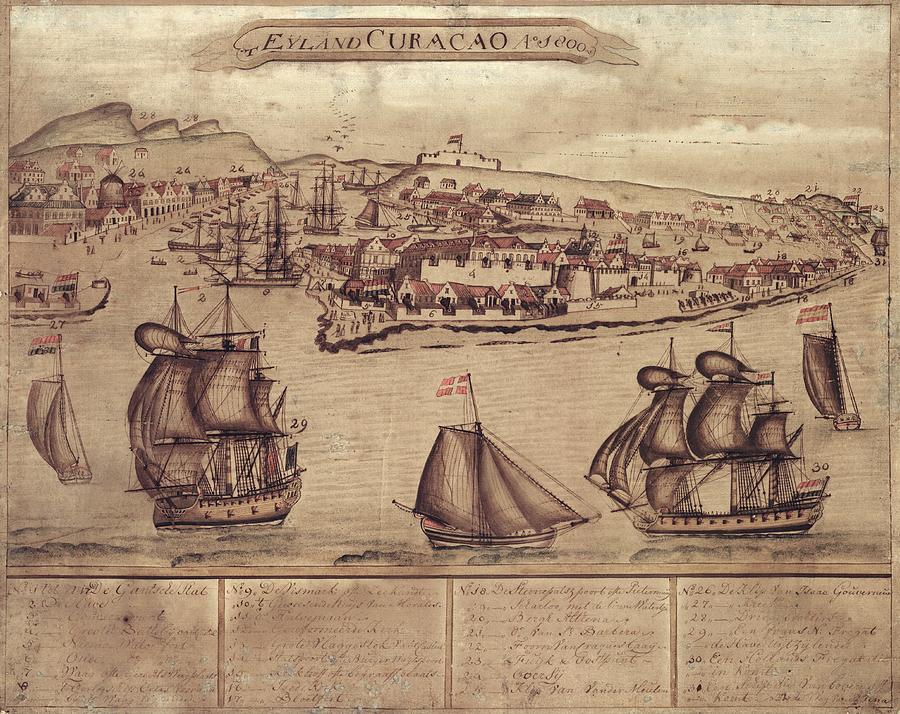 Willemstad Photograph - Siege Of Curacao by Library Of Congress, Geography And Map Division Willemstad Photograph - Siege Of Curacao by Library Of Congress, Geography And Map Division