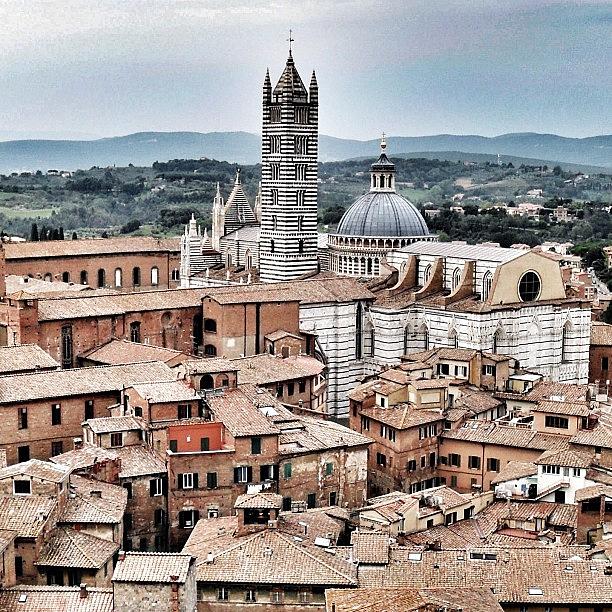 Siena [ Original Pic @skylon27 ] Photograph by Tuscany Gram