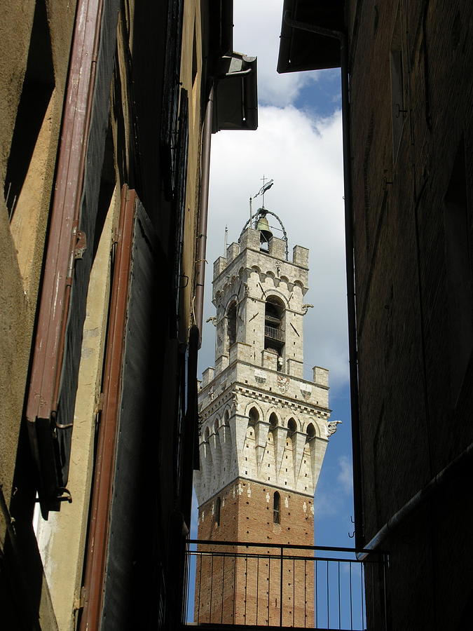 Siena Italy Photograph - Siena Italy Il Campo by Jacqueline M Lewis