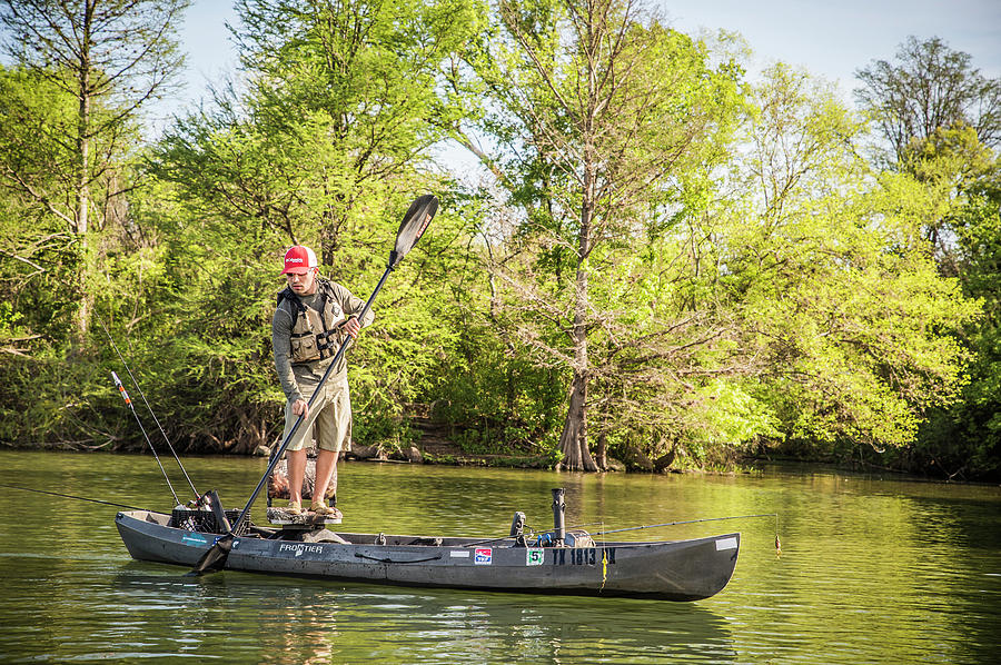 Sight Fishing In Austin Texas Photograph by Dustin Doskocil - Fine Art ...