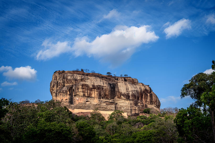 Sigiriya is the lion rock and the fortress in sky Photograph by ...