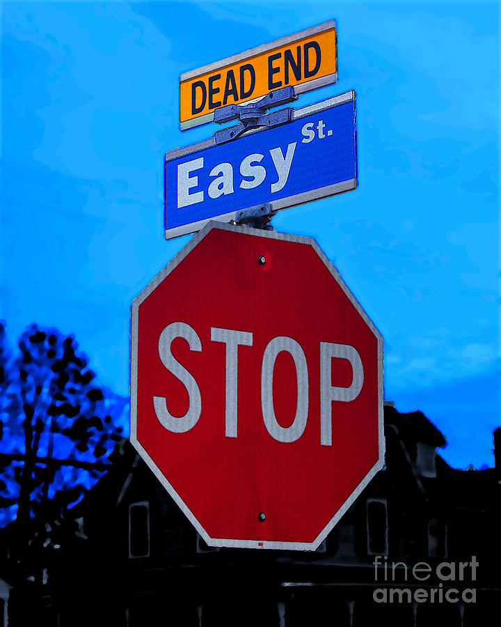 Sign Photograph - Sign Of The Times v2                   by Joe Geraci